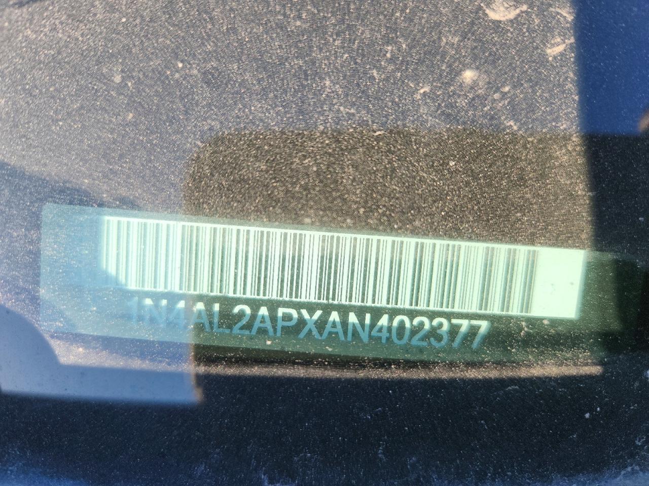 2010 NISSAN ALTIMA