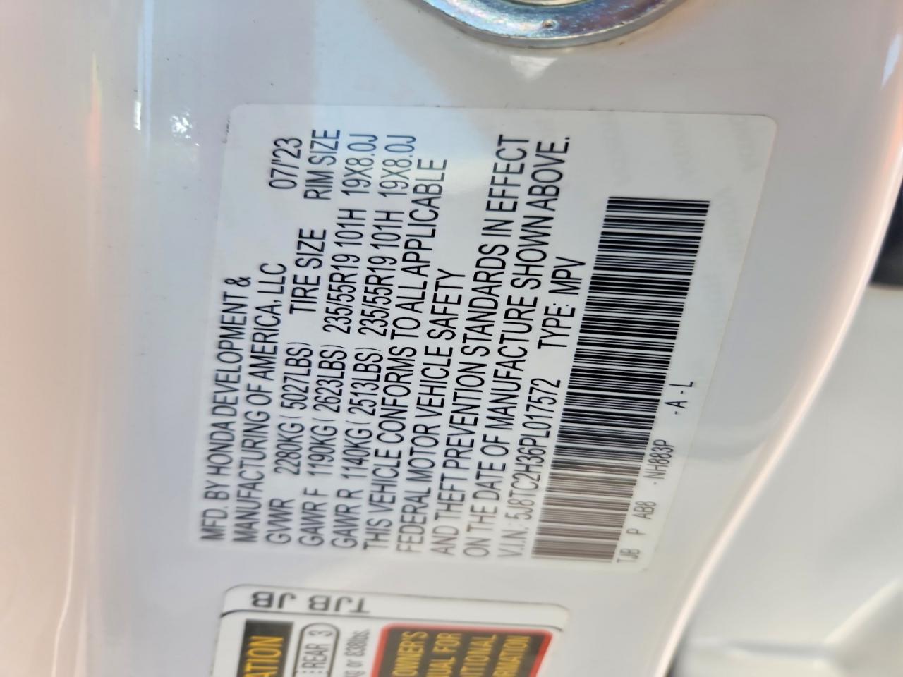 2023 ACURA RDX