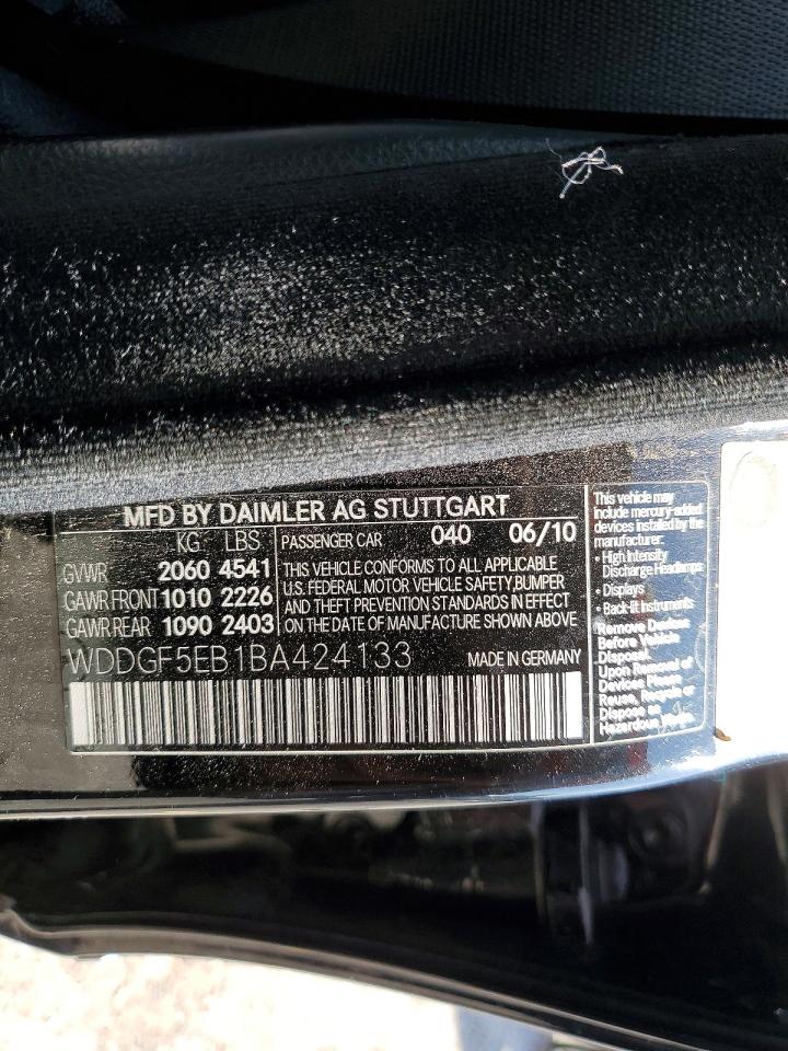 2011 MERCEDES-BENZ C-CLASS