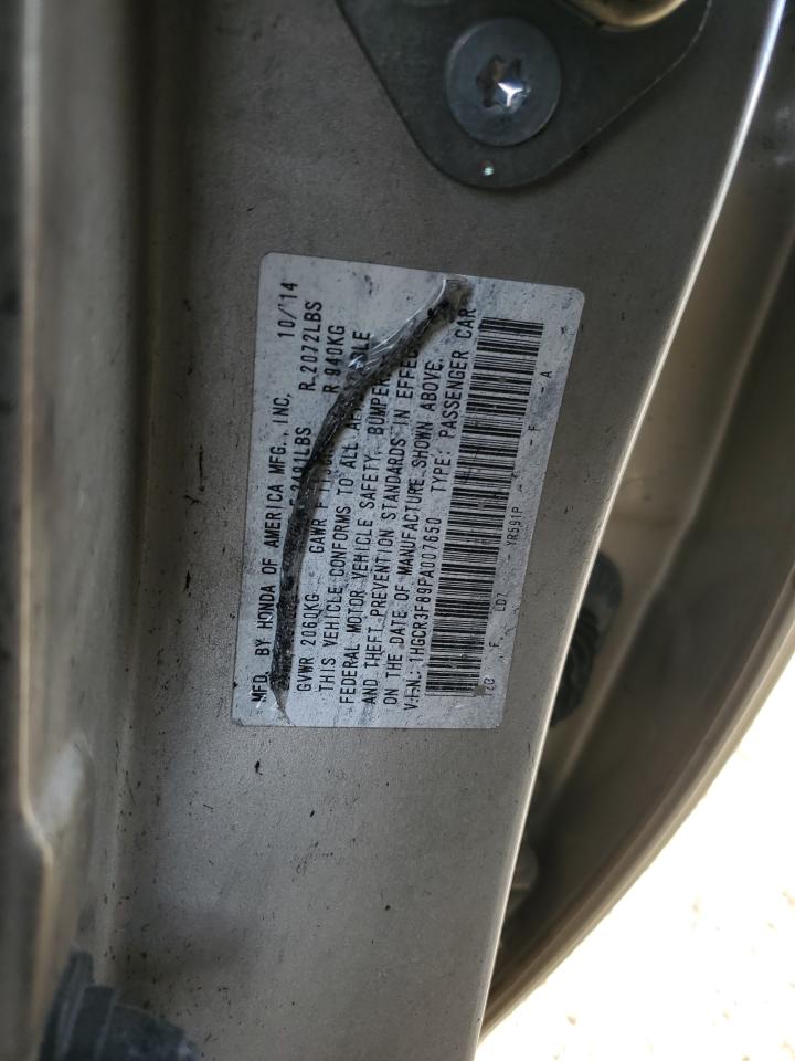 2015 HONDA ACCORD