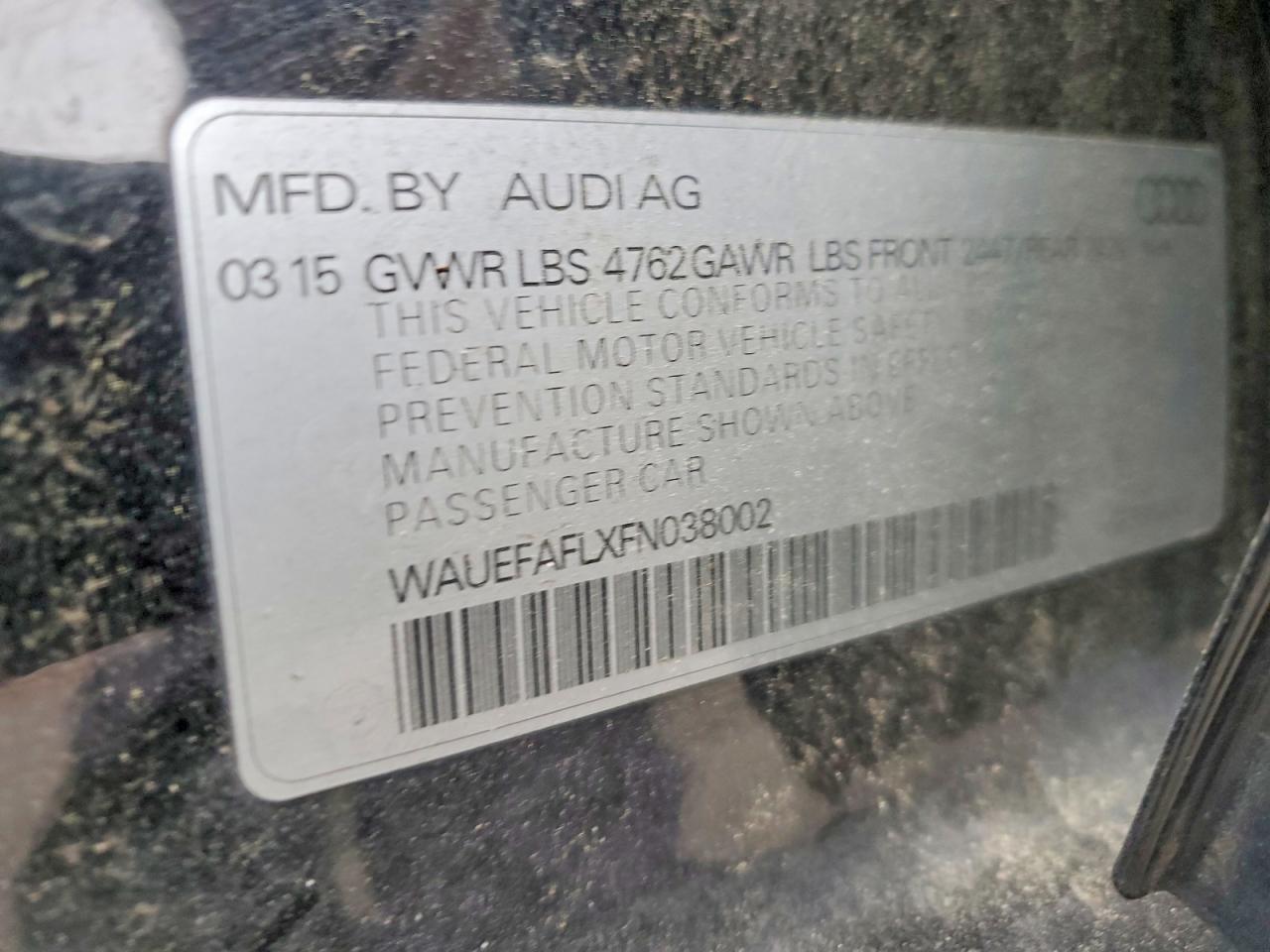 2015 AUDI A4
