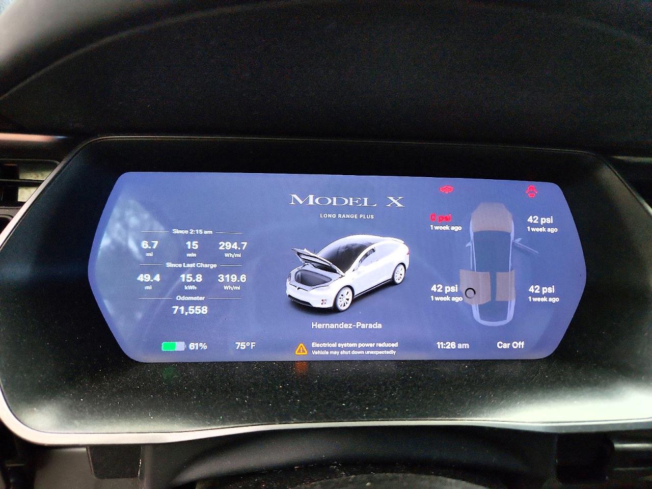 2020 TESLA MODEL X