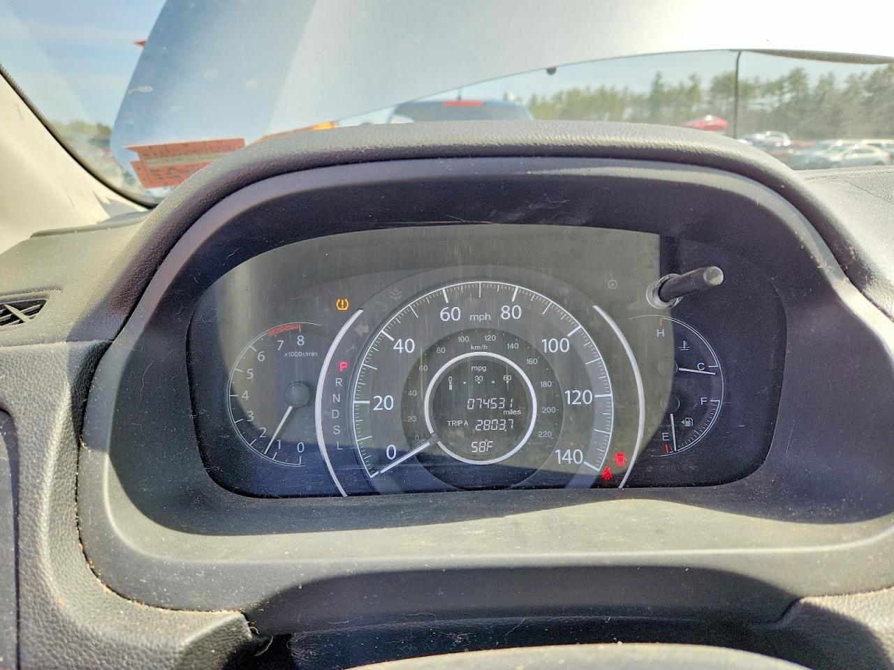 2016 HONDA CRV