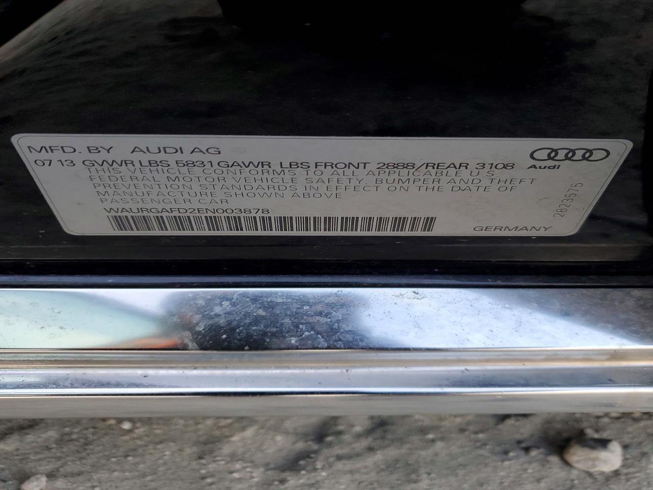 2014 AUDI A8