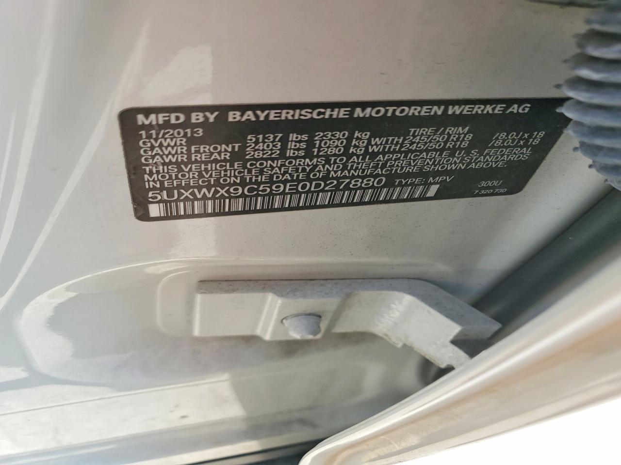 2014 BMW X3