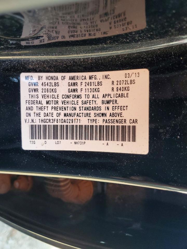 2013 HONDA ACCORD