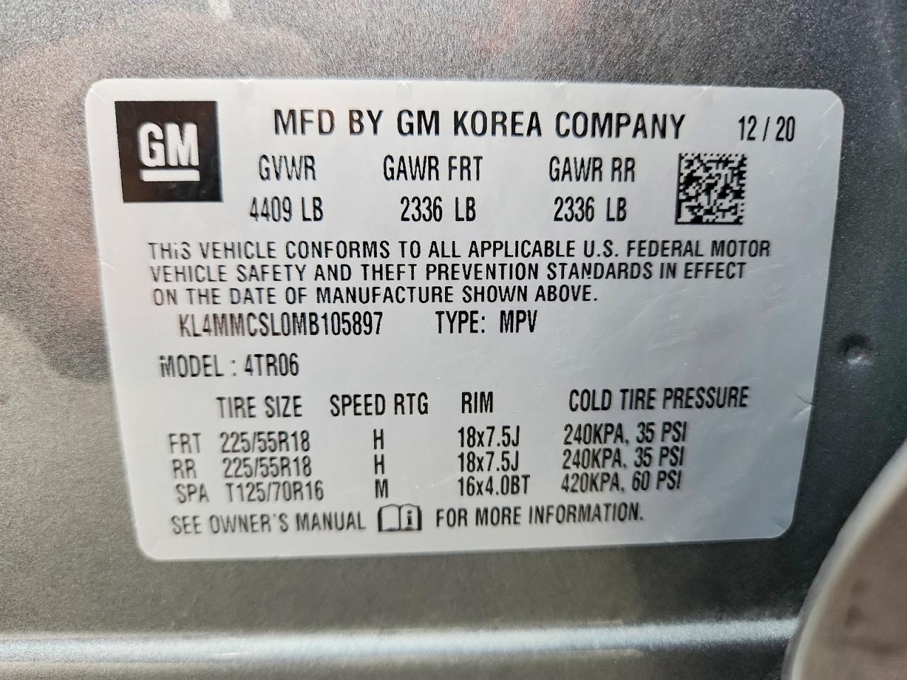 2021 BUICK ENCORE
