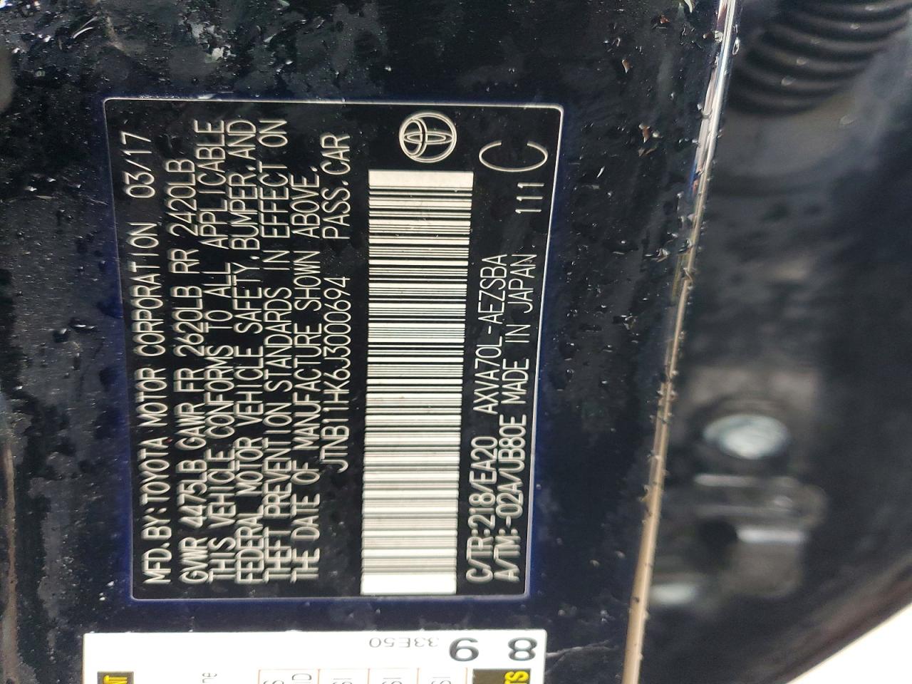 2018 TOYOTA CAMRY