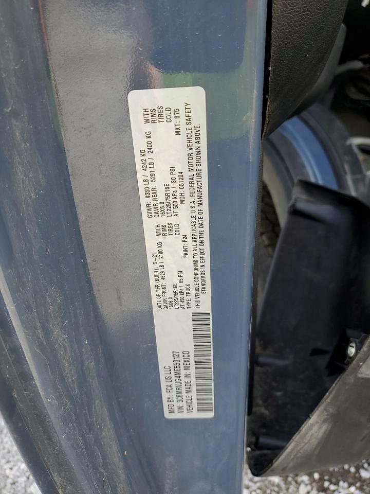 2021 RAM PROMASTER