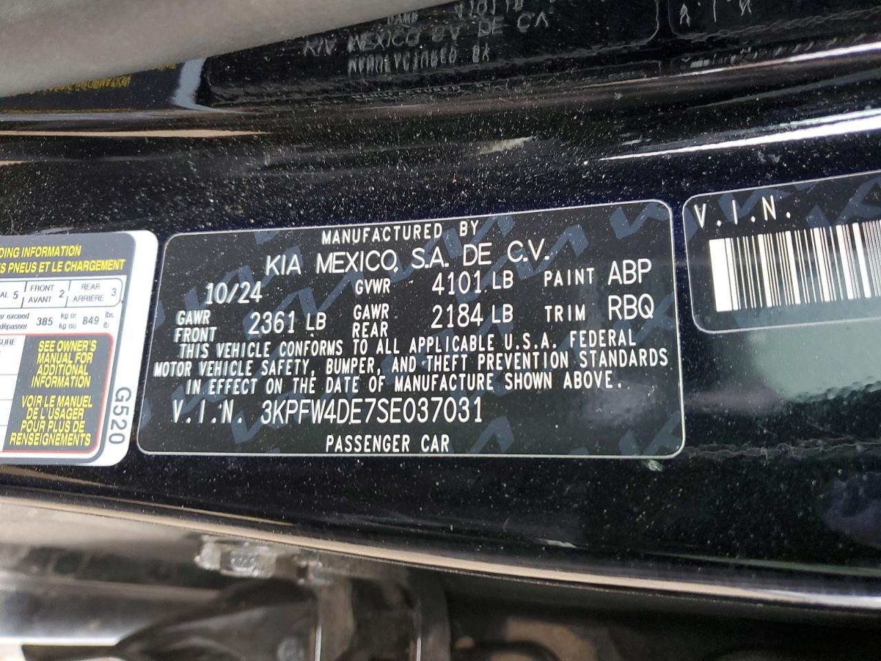 2025 KIA ALL OTHER