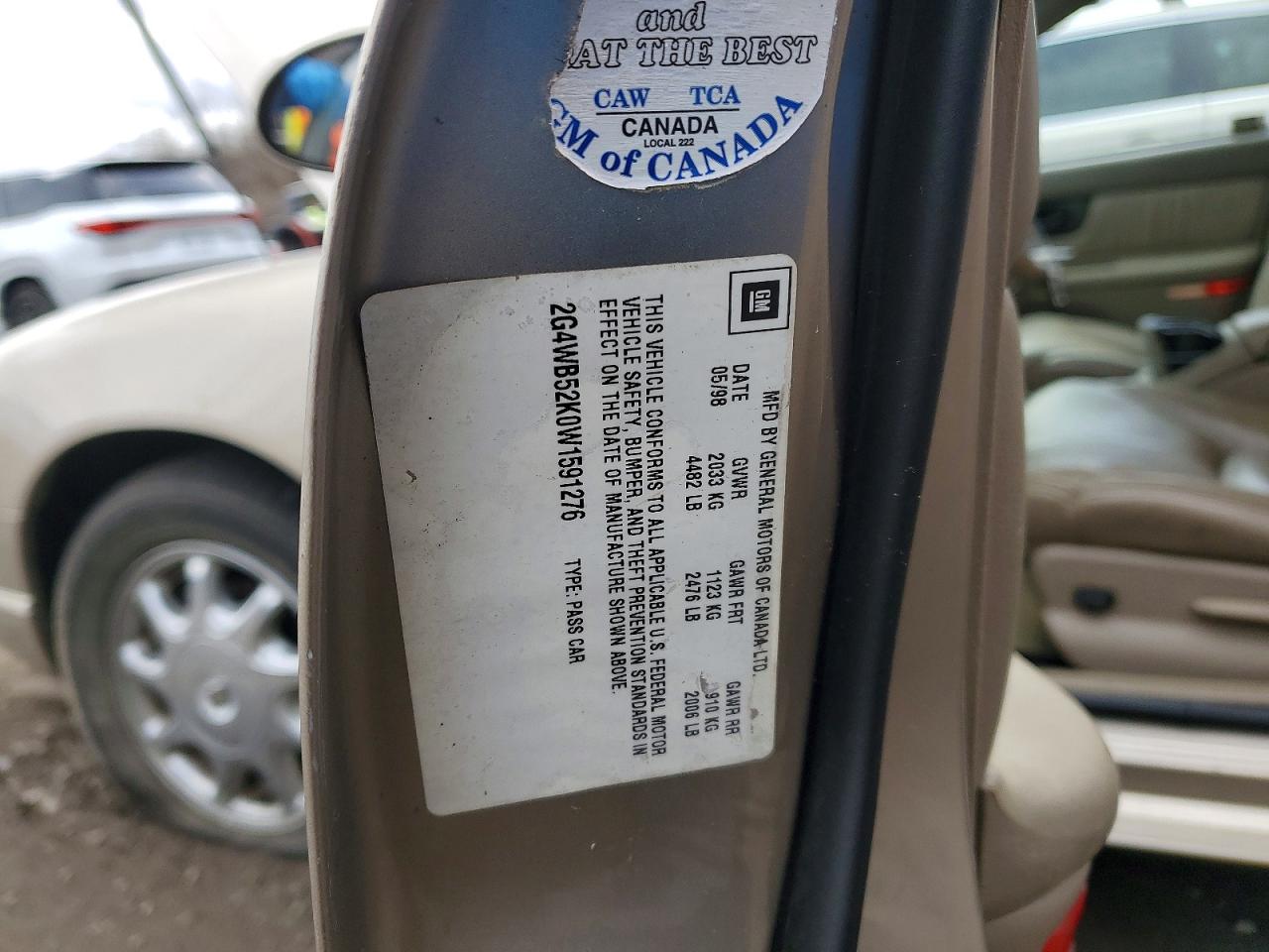 1998 BUICK REGAL