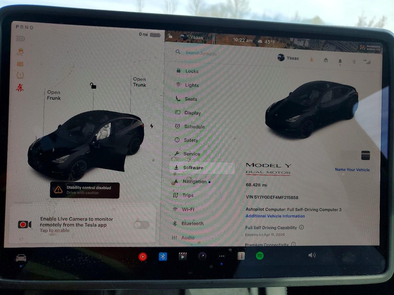 2021 TESLA MODEL Y