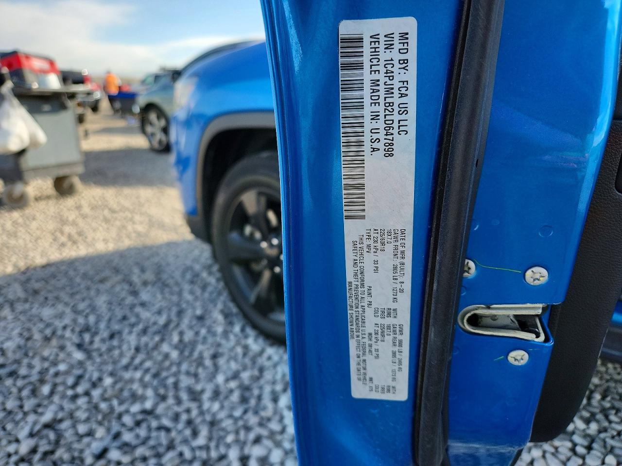 2020 JEEP CHEROKEE
