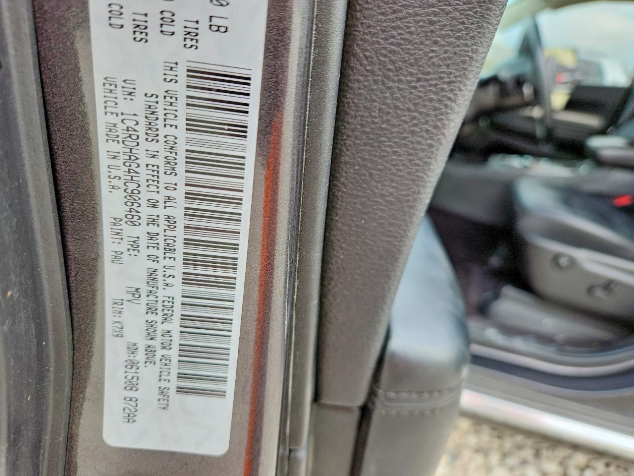 2017 DODGE DURANGO