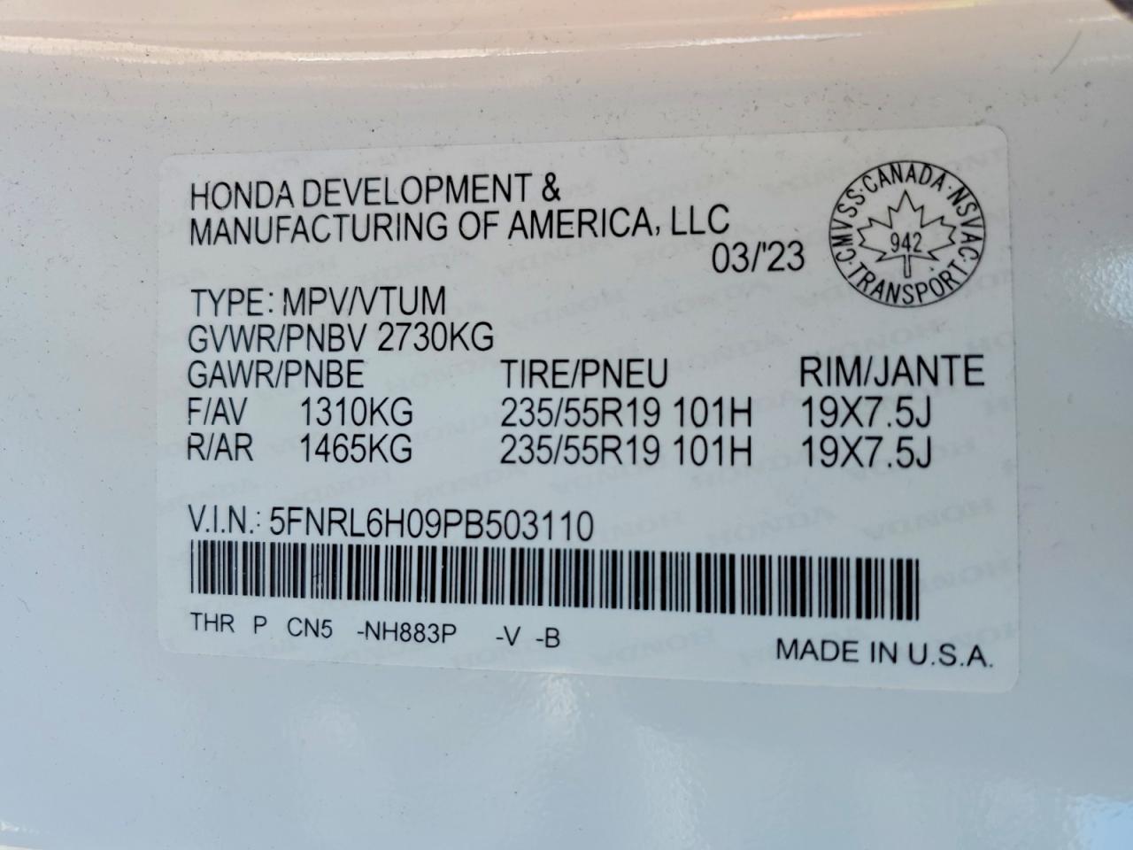 2023 HONDA ODYSSEY
