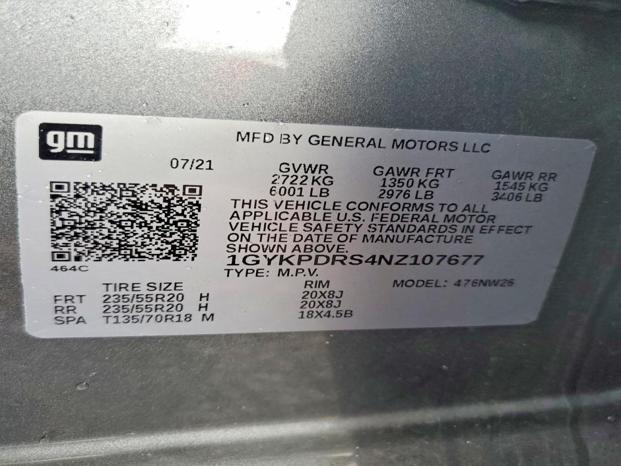 2022 CADILLAC XT6