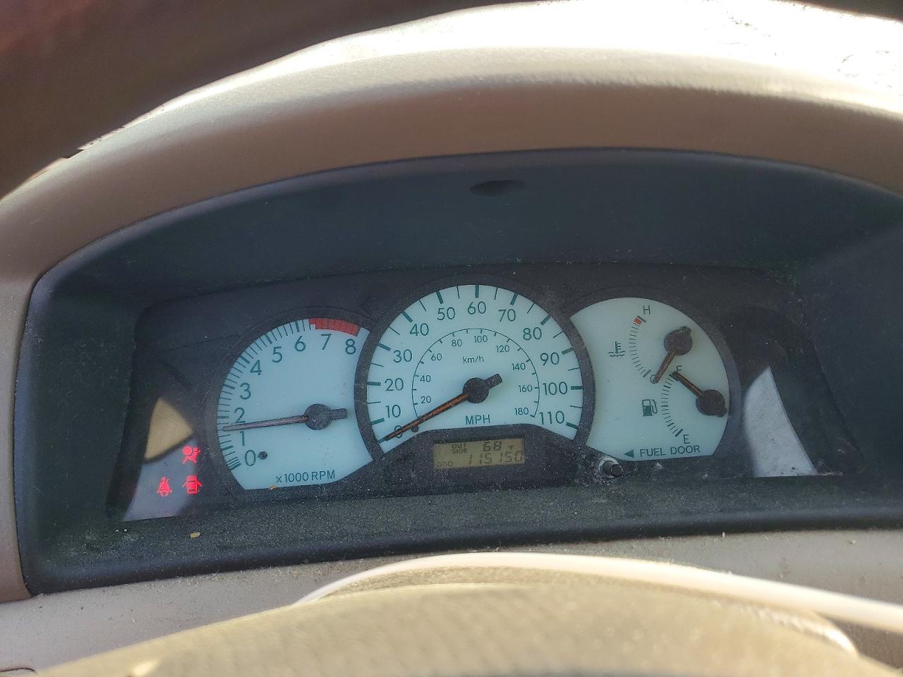 2003 TOYOTA COROLLA