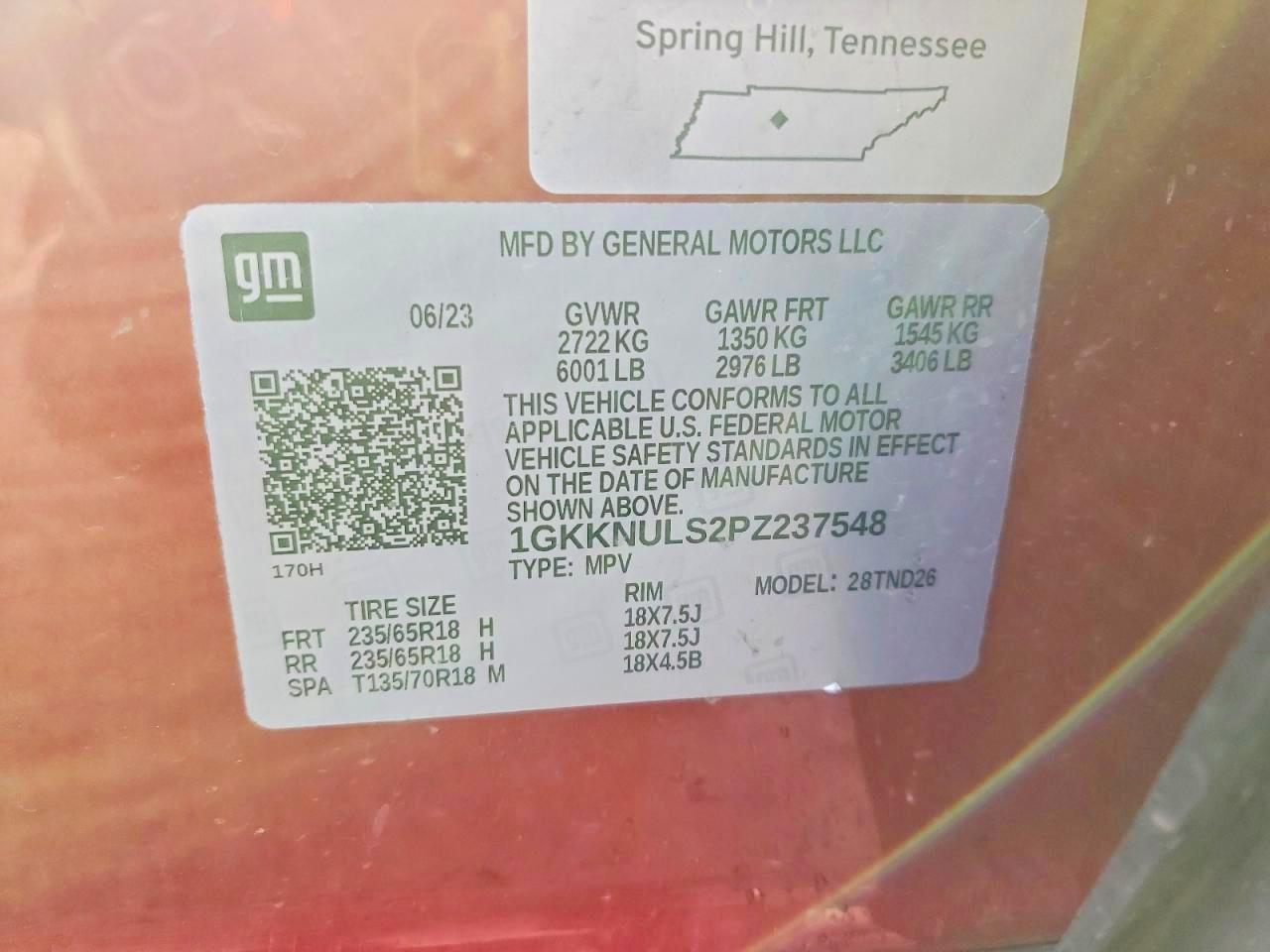 2023 GMC ACADIA