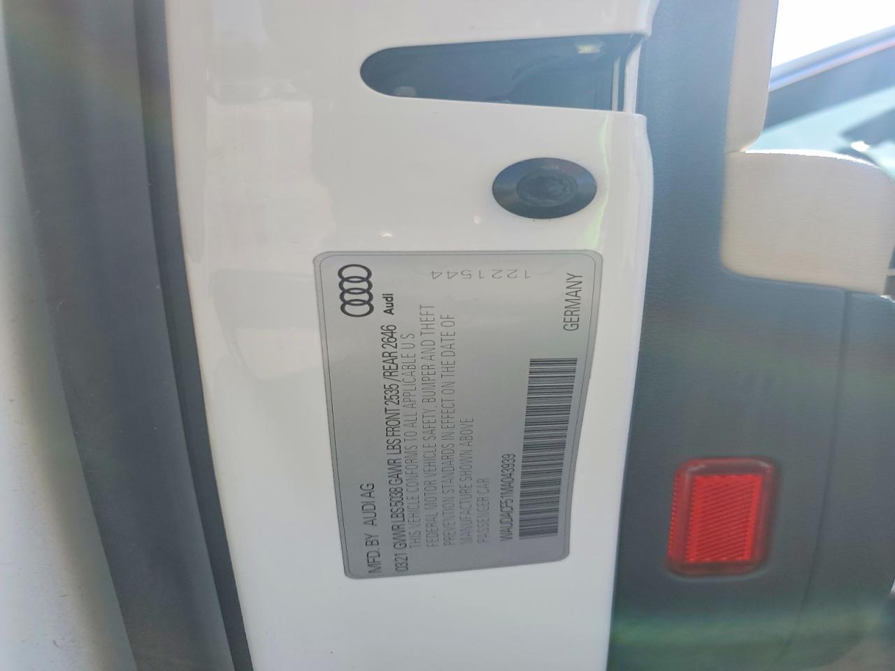 2021 AUDI A5