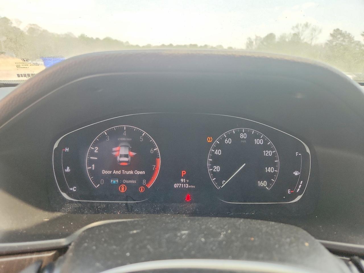 2018 HONDA ACCORD