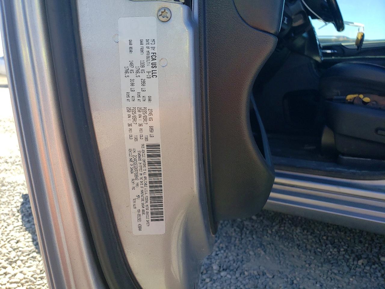 2019 DODGE CARAVAN