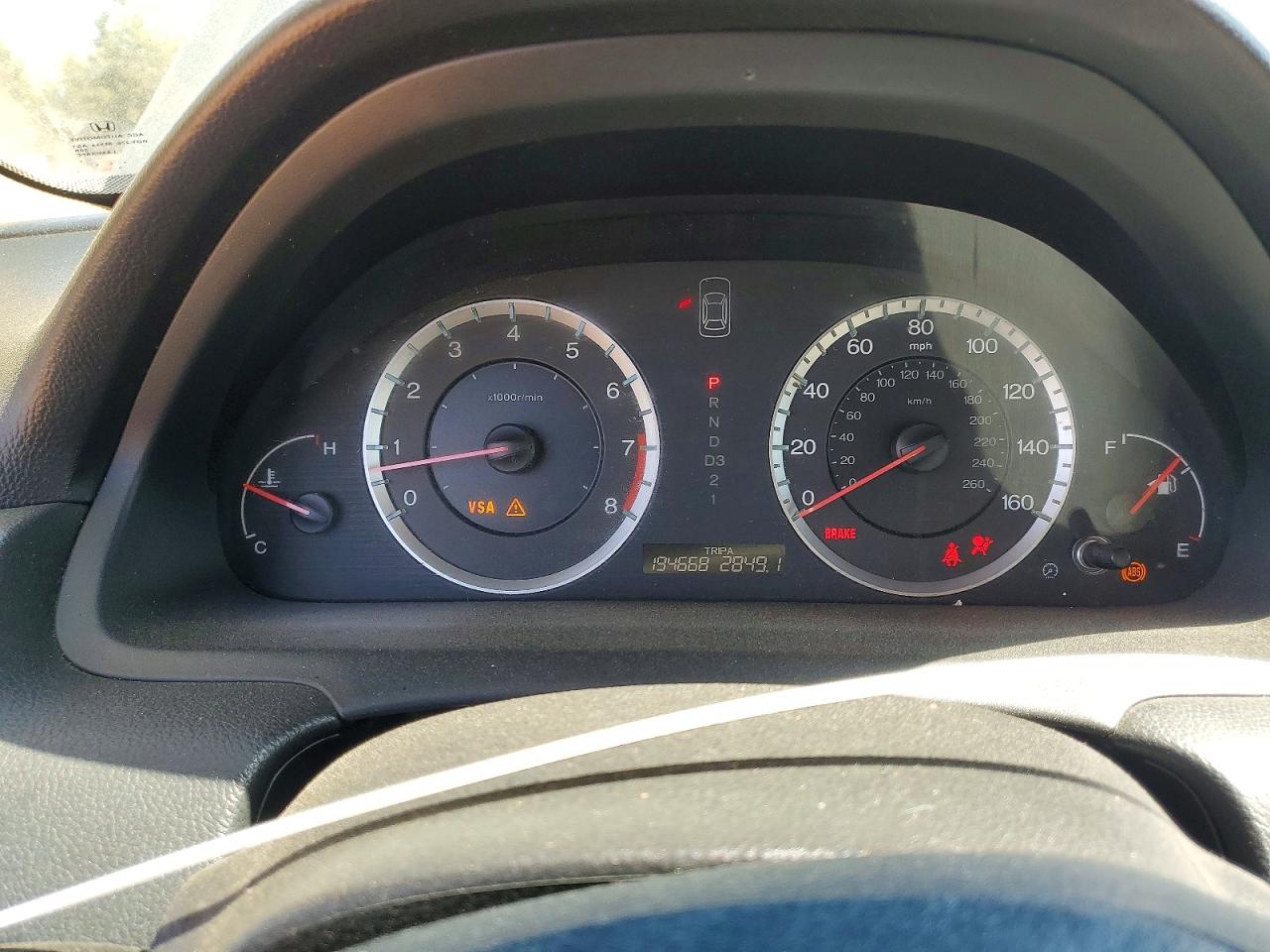 2009 HONDA ACCORD