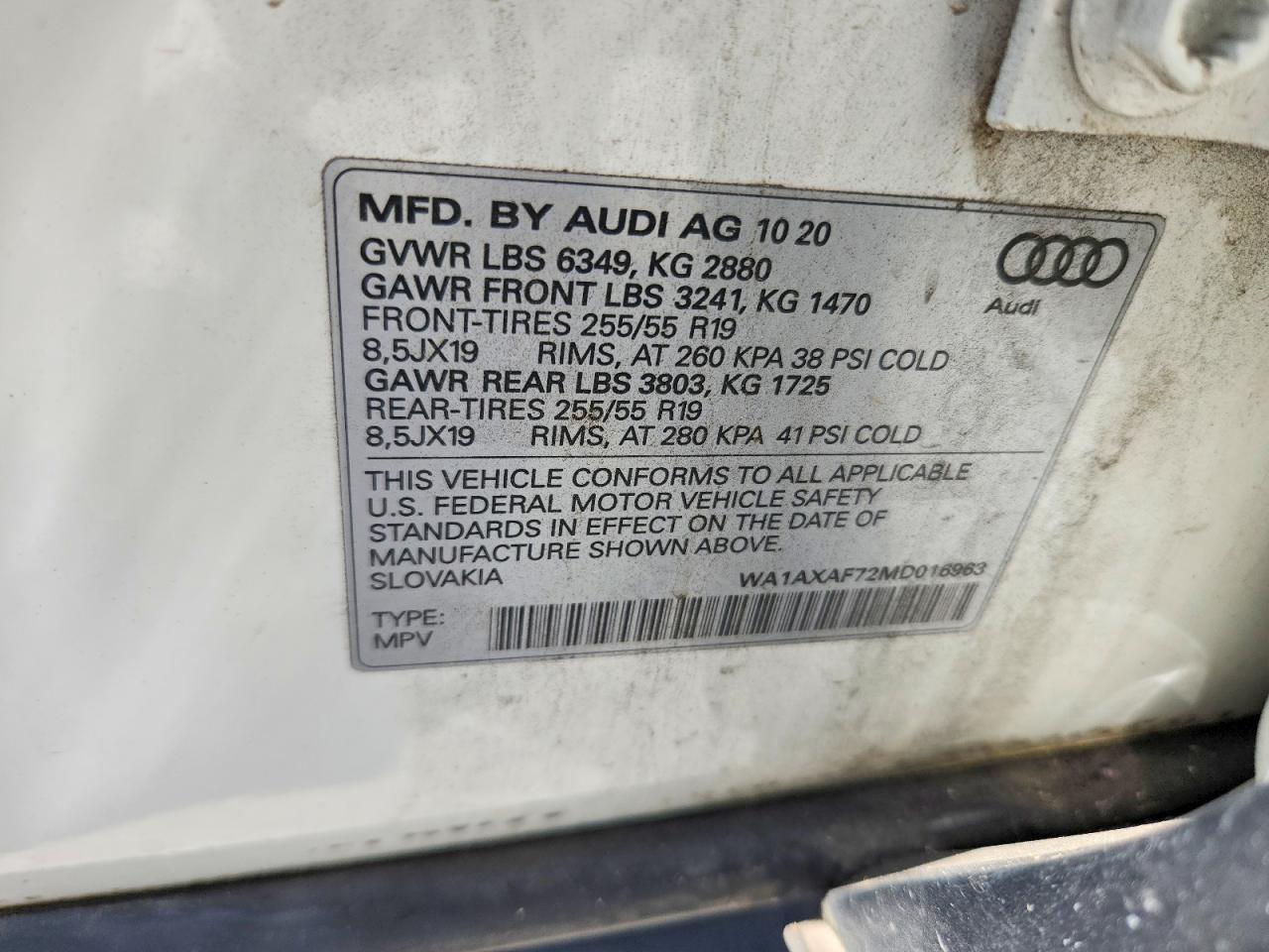2021 AUDI Q7