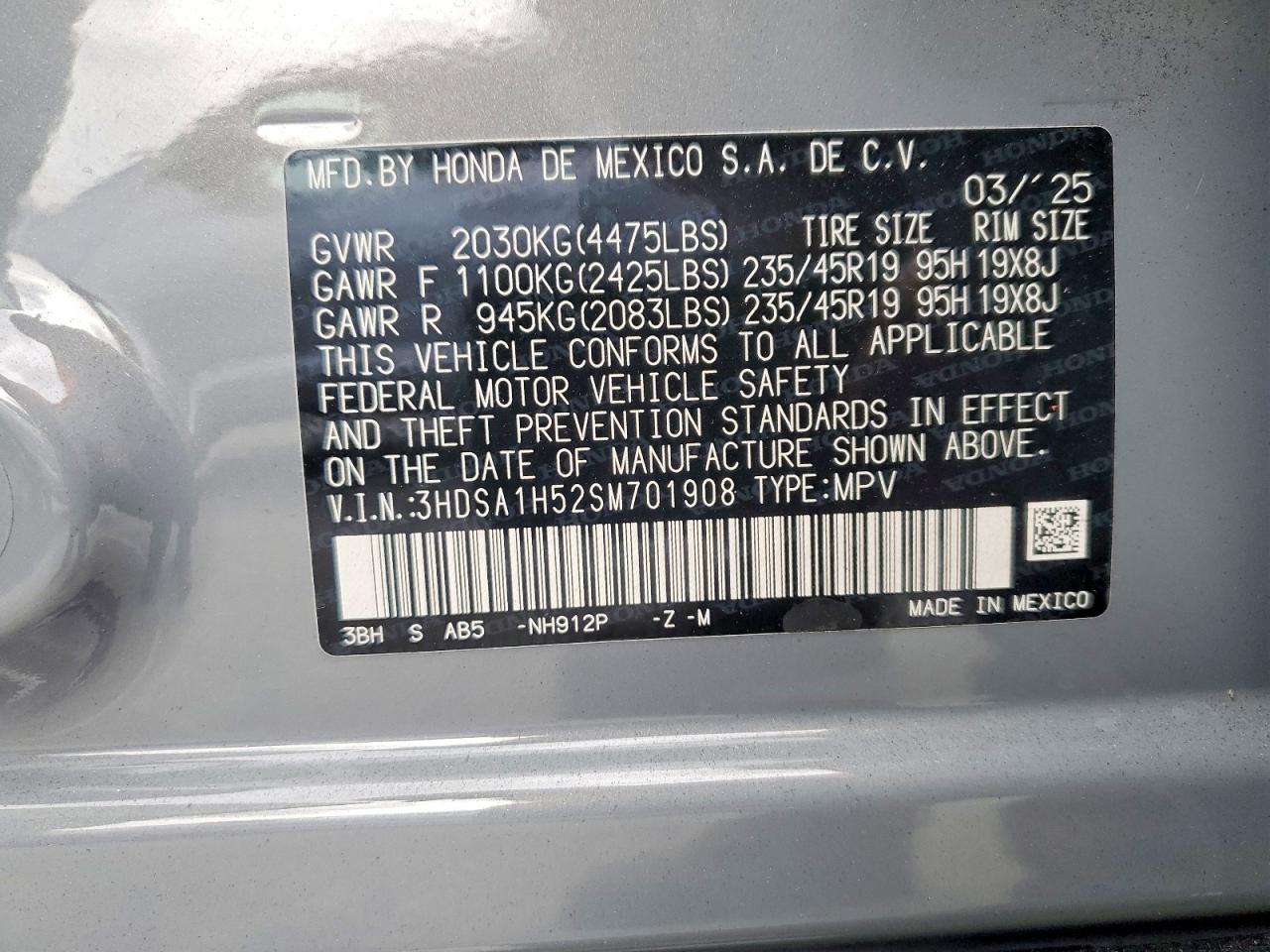 2025 ACURA ALL OTHER
