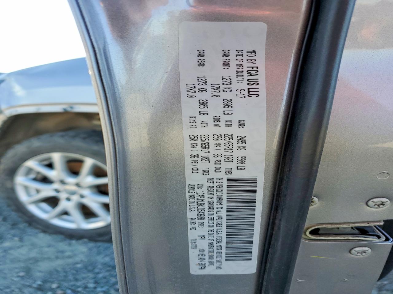 2018 JEEP GRAND CHER