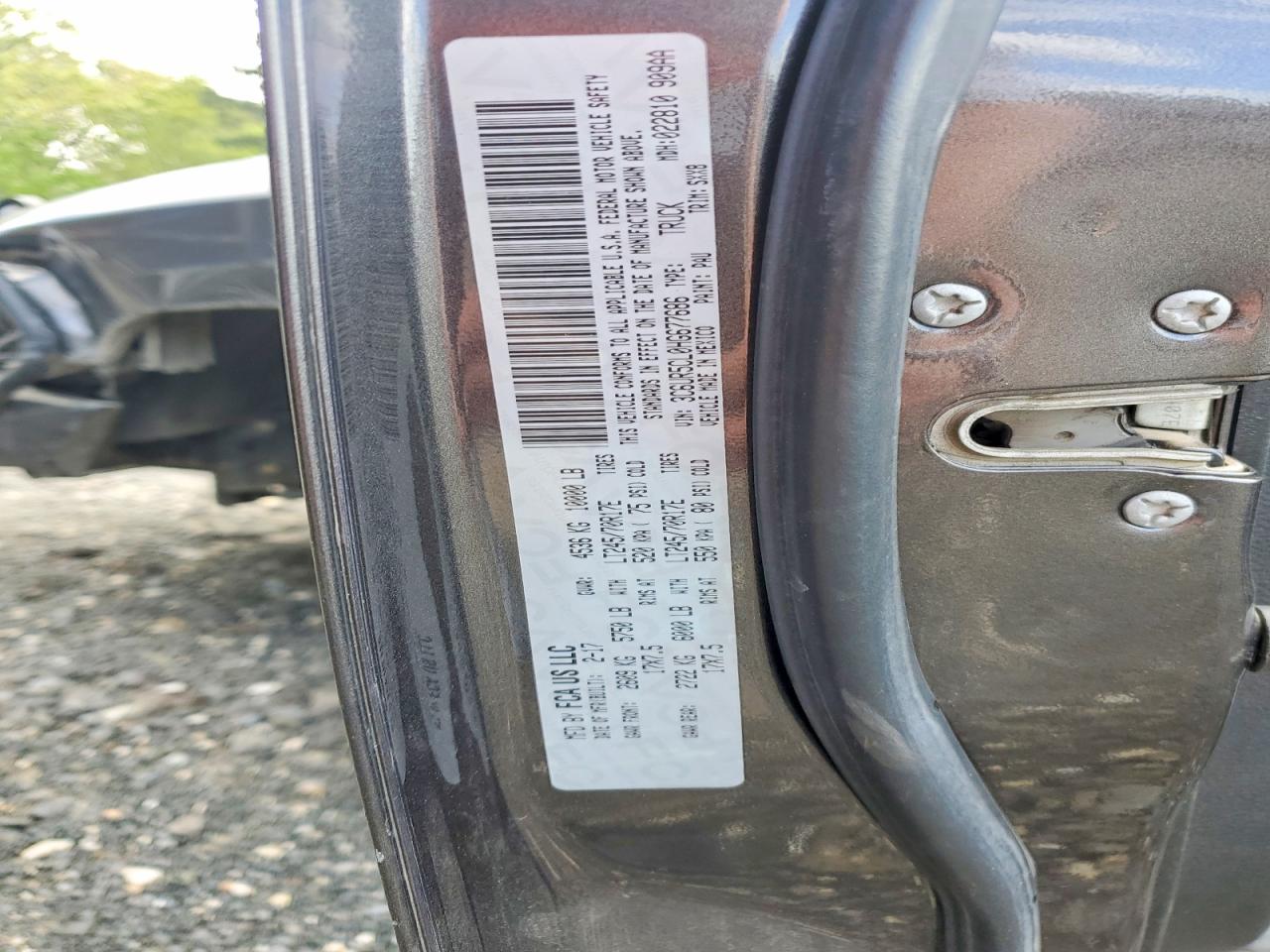 2017 RAM 2500
