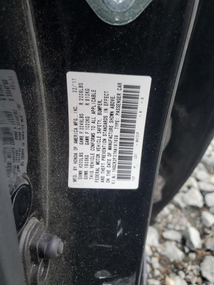 2017 HONDA ACCORD