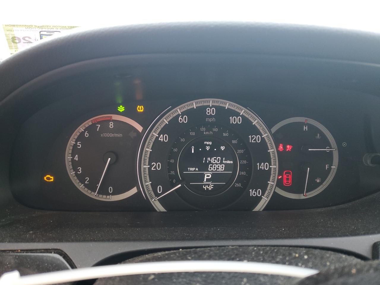 2017 HONDA ACCORD