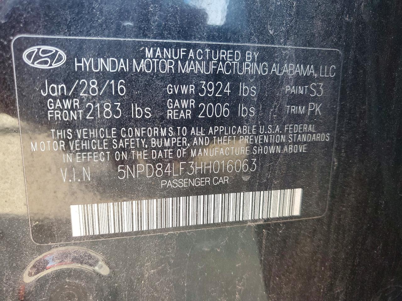2017 HYUNDAI ELANTRA