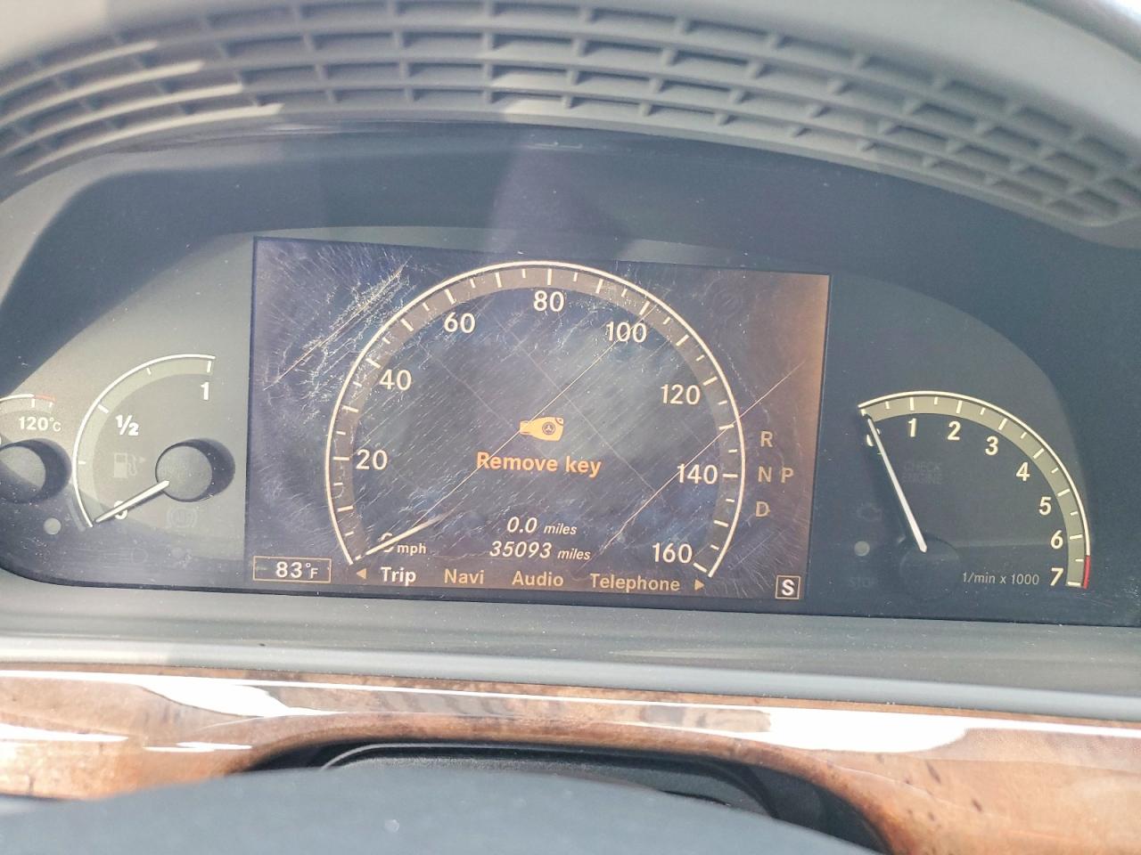2007 MERCEDES BENZ S-CLASS