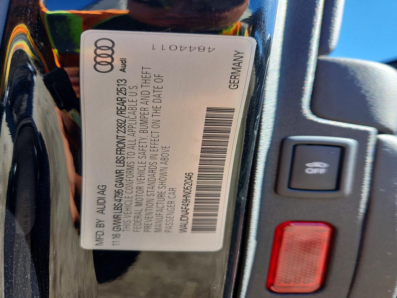 2017 AUDI A4