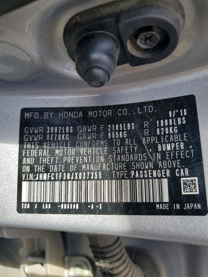 2018 HONDA CIVIC