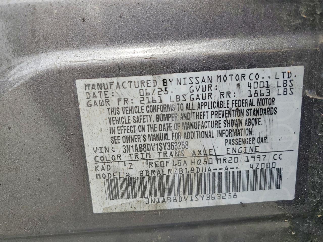 2025 NISS SENTRA