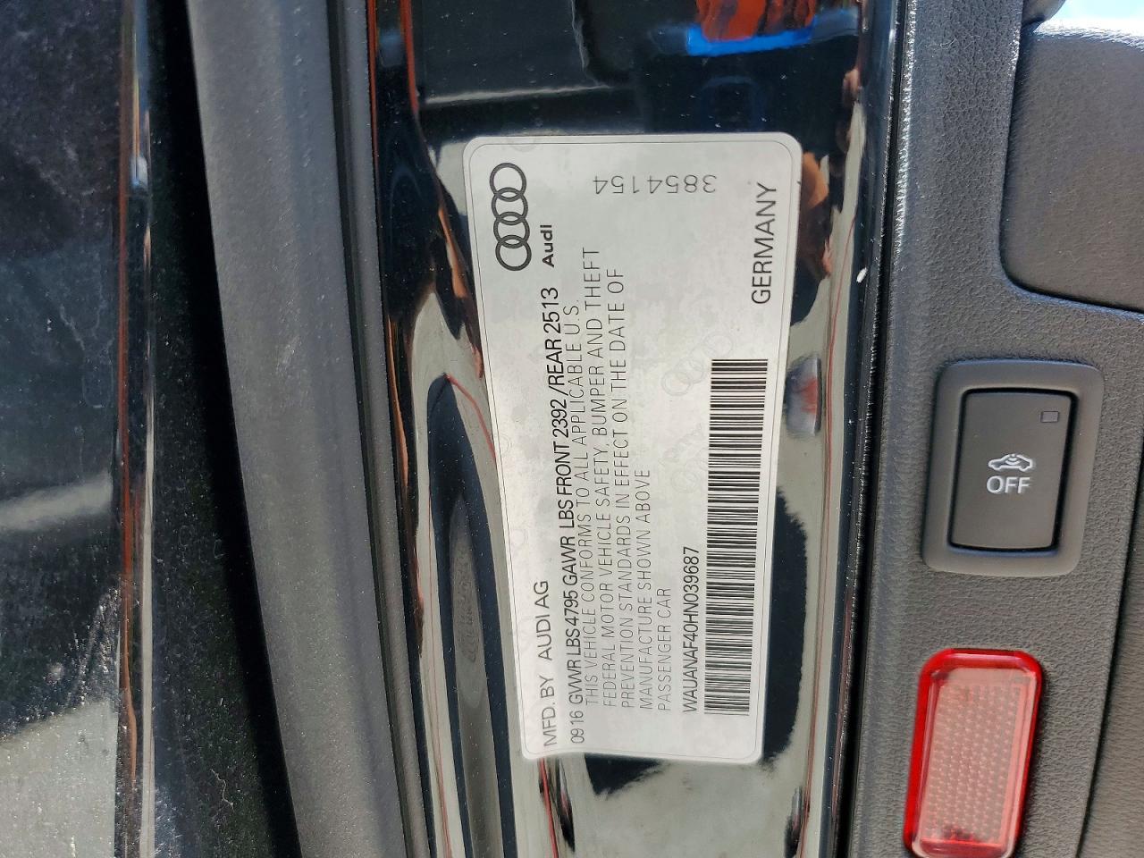 2017 AUDI A4