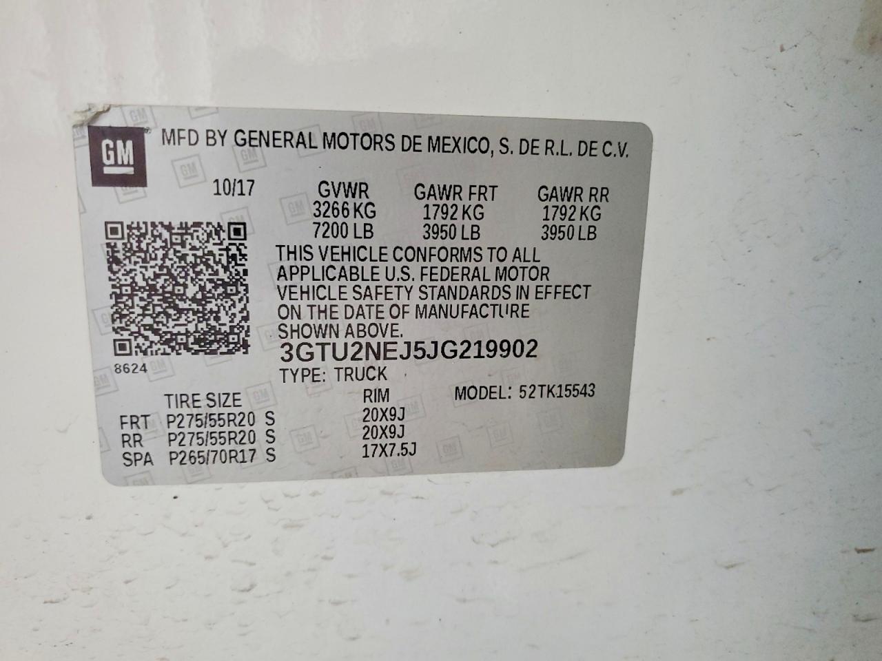 2018 GMC SIERRA