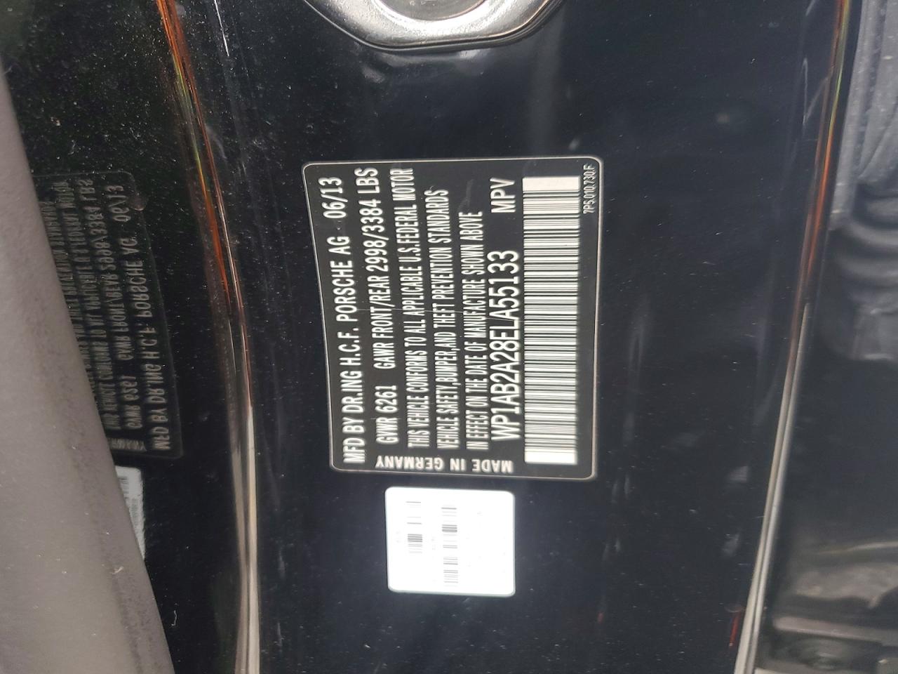2014 PORSCHE CAYENNE S