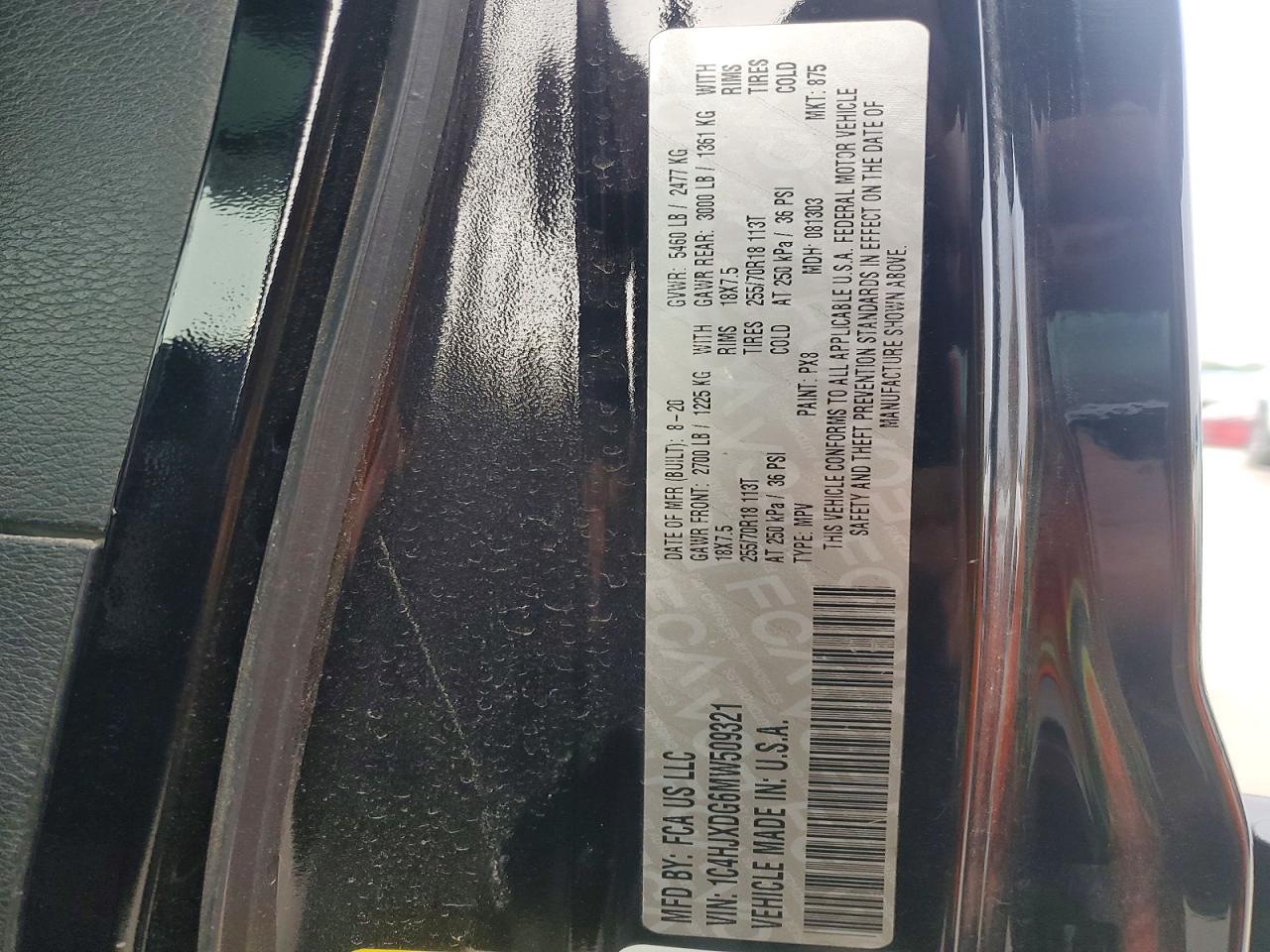 2021 JEEP WRANGLER