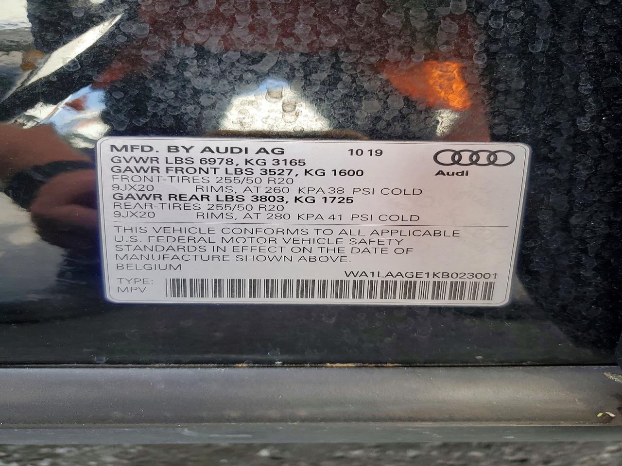 2019 AUDI E-TRON
