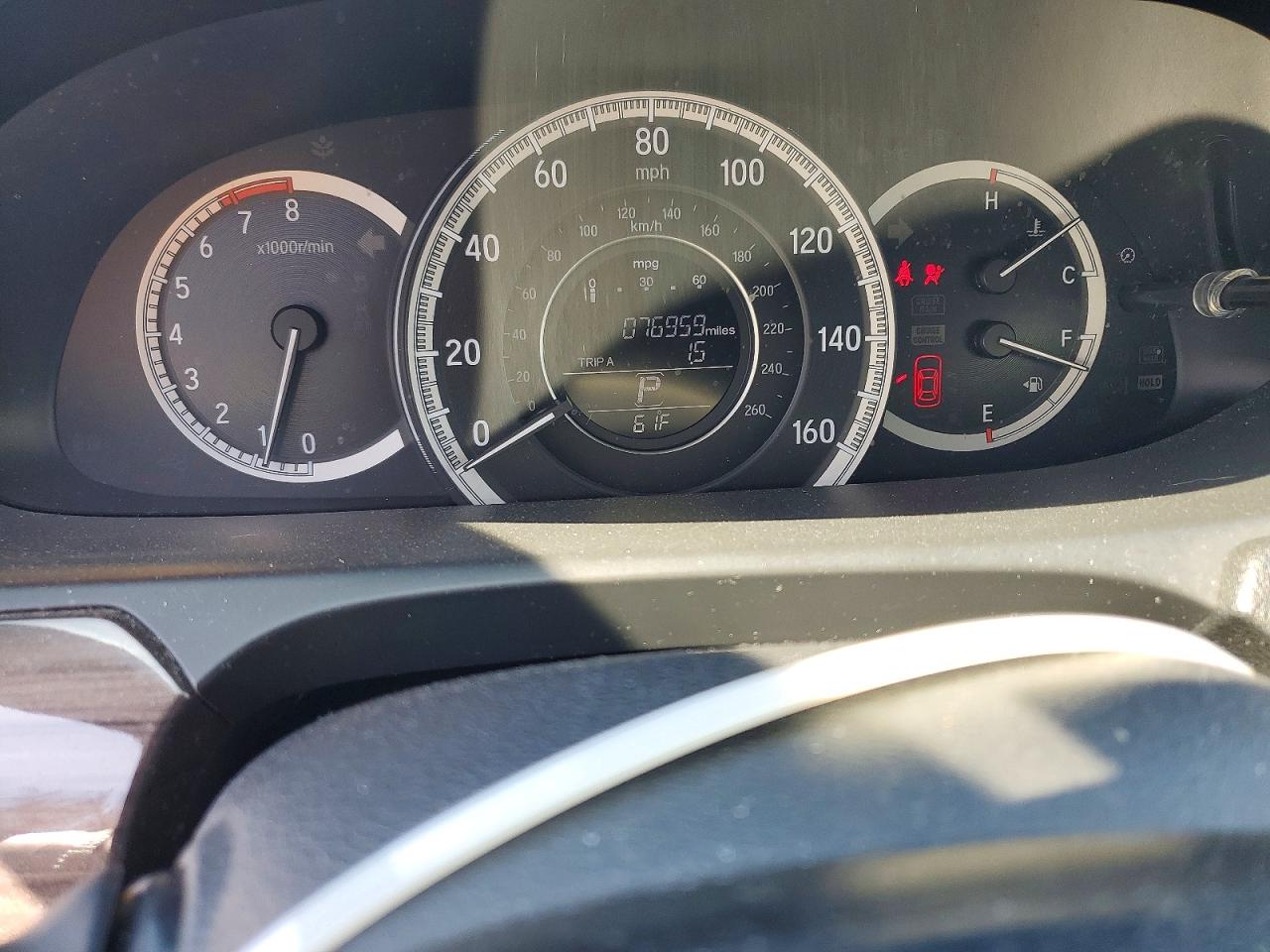 2017 HONDA ACCORD
