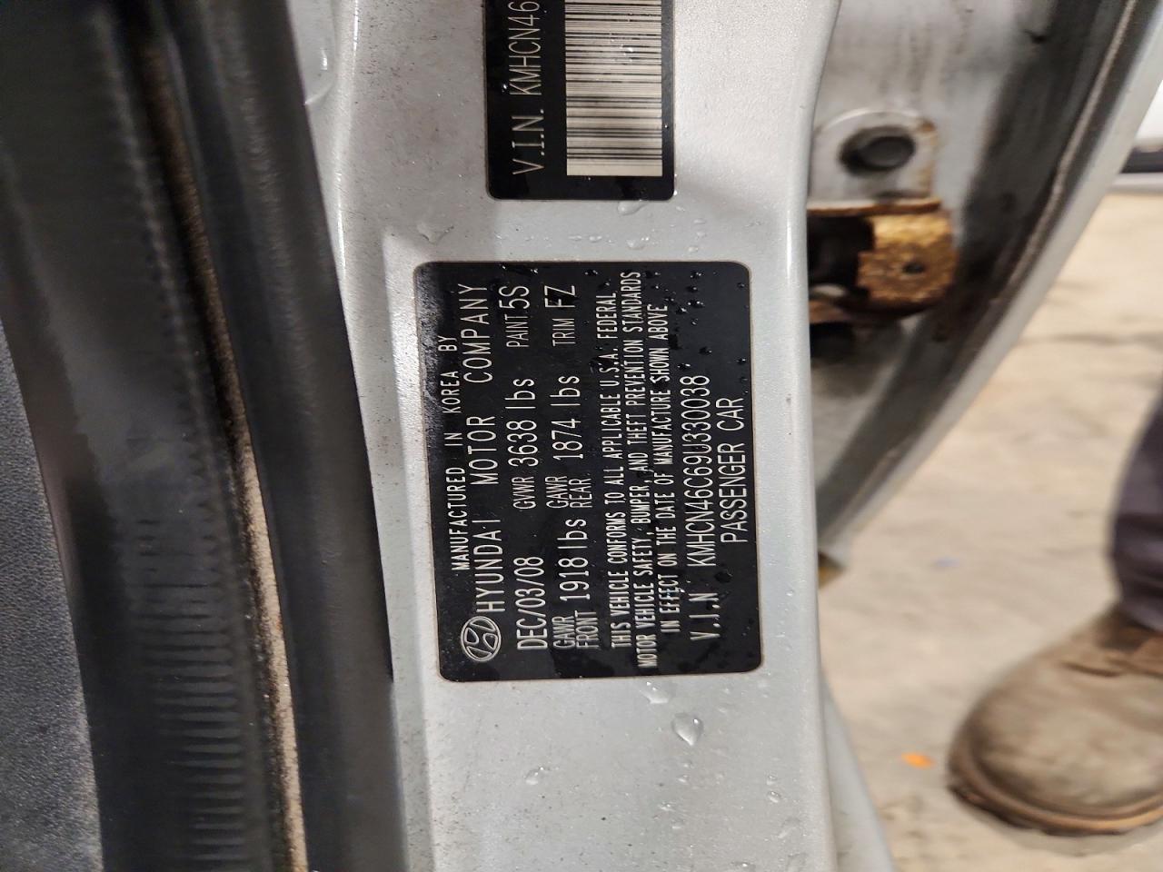 2009 HYUNDAI ACCENT