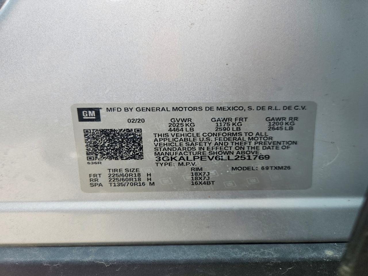 2020 GMC TERRAIN