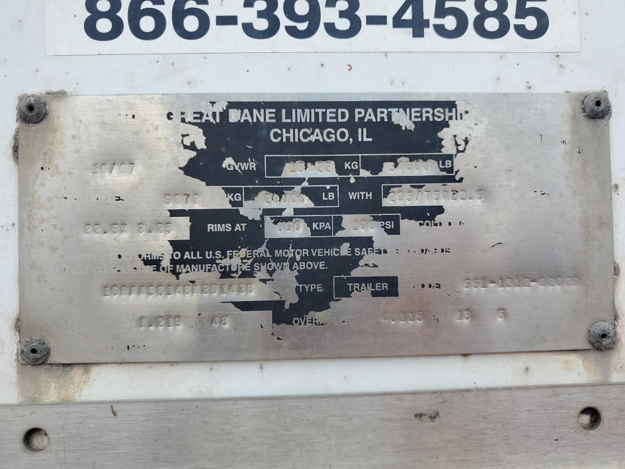 2008 GREAT DANE ALL Models