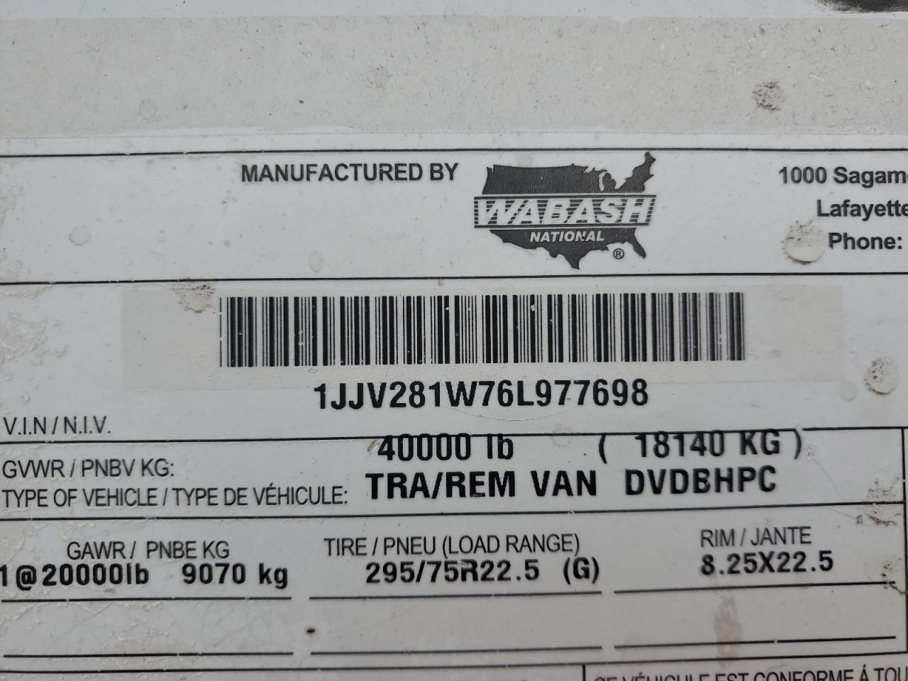 2006 WABASH ALL Models