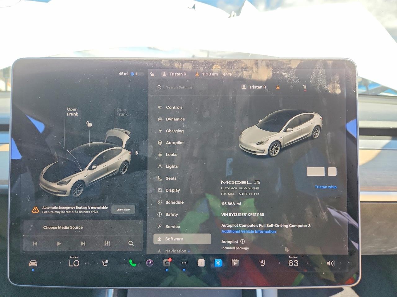 2019 TESLA MODEL 3