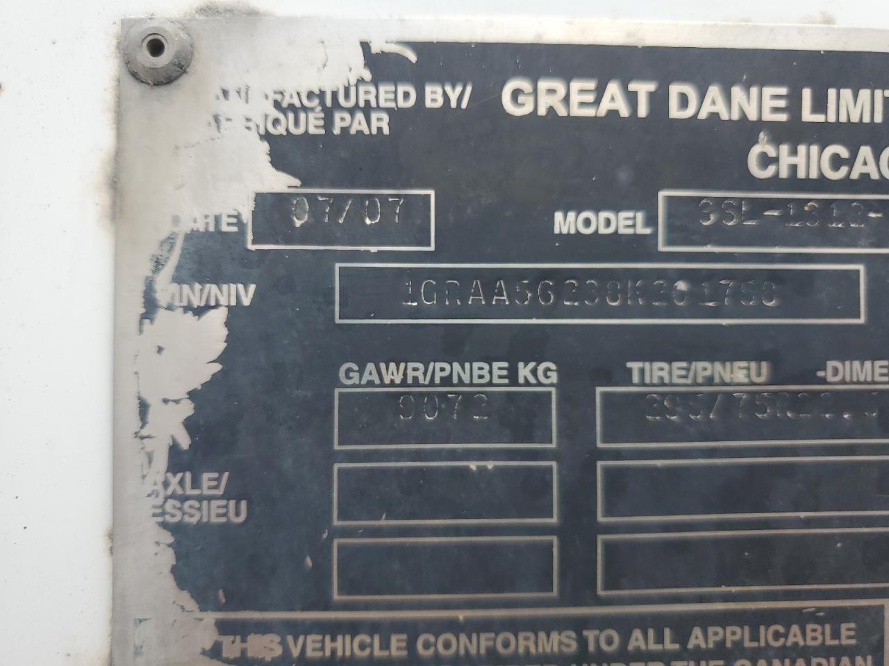 2008 GREAT DANE ALL Models