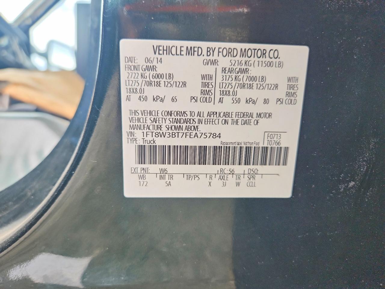 2015 FORD F350